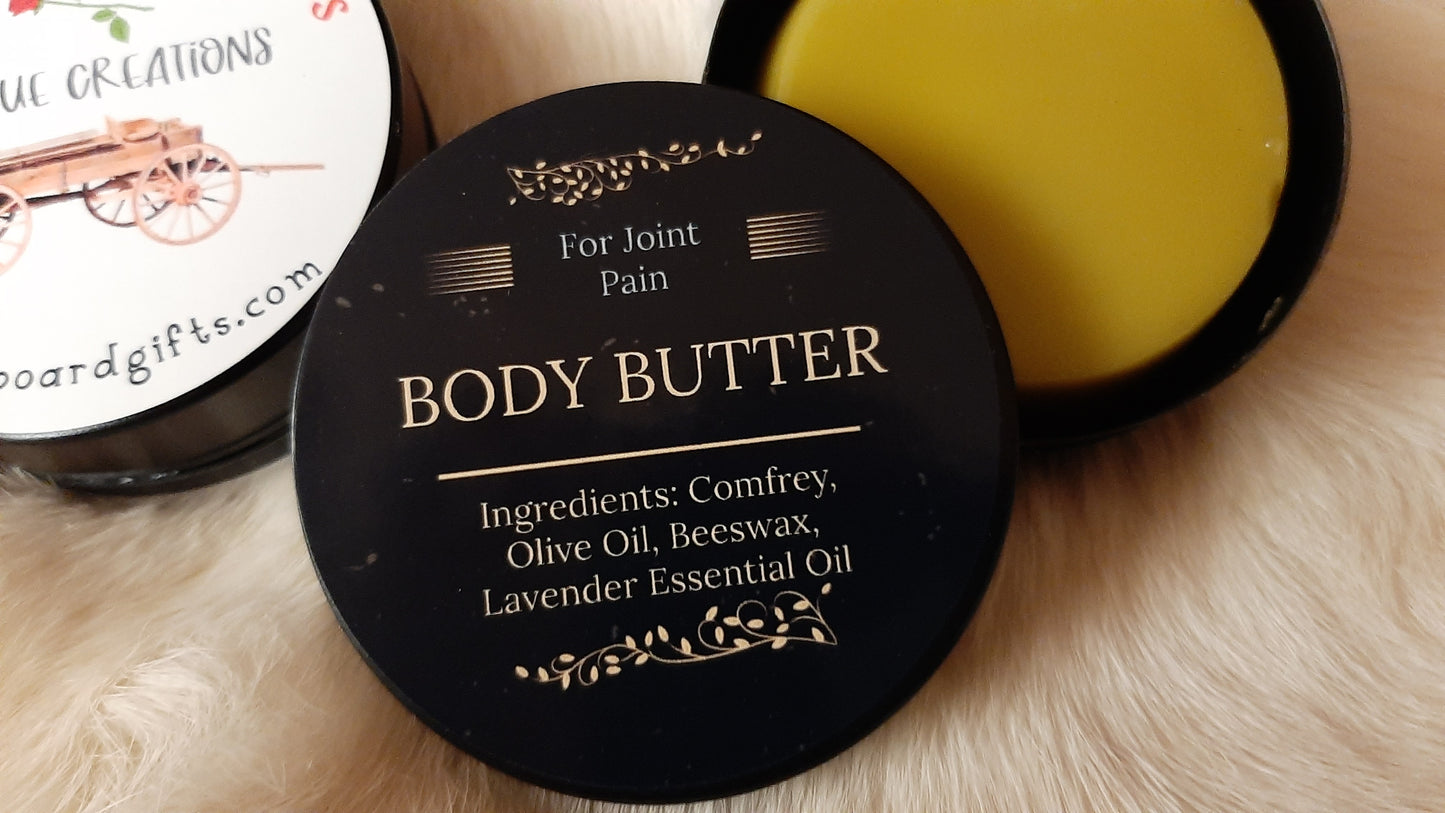 Comfrey Body Bar, Comfrey Herbal Lotion Bar, Natural Organic Bar