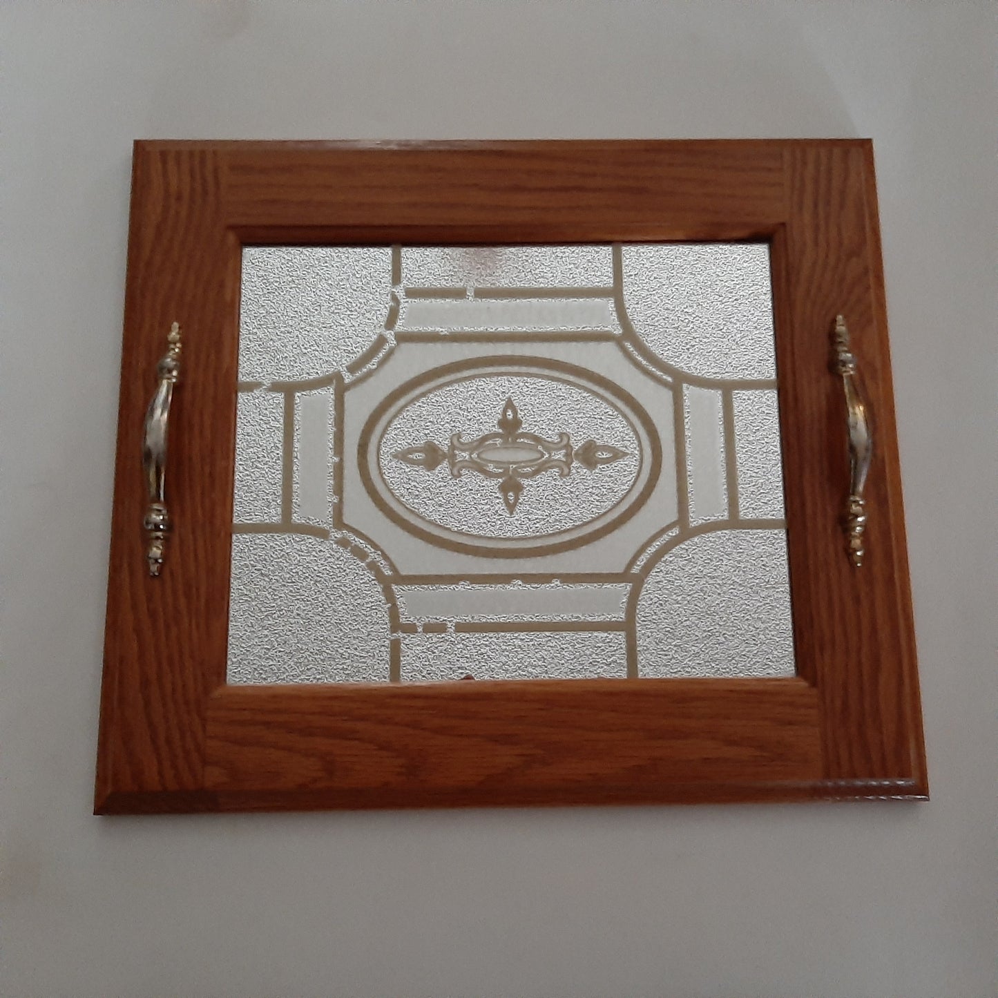 Kitchen Tray, Mirror Tray, Food Tray, Upcycled Oak Kitchen Tray