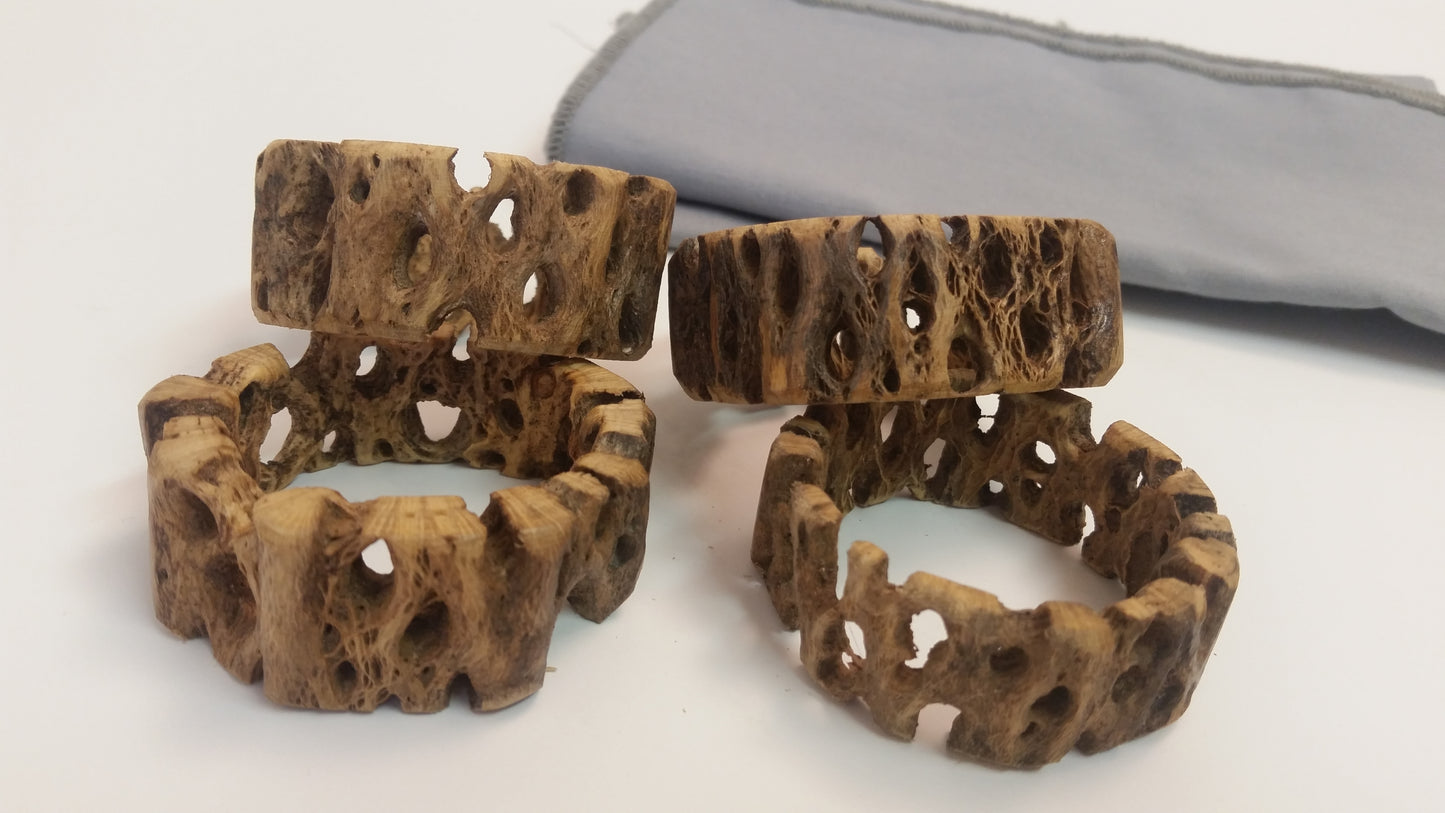 Napkins Rings-Napkin Holders-Cholla Cactus Napkin Holders-Rustic Wedding Table Decor