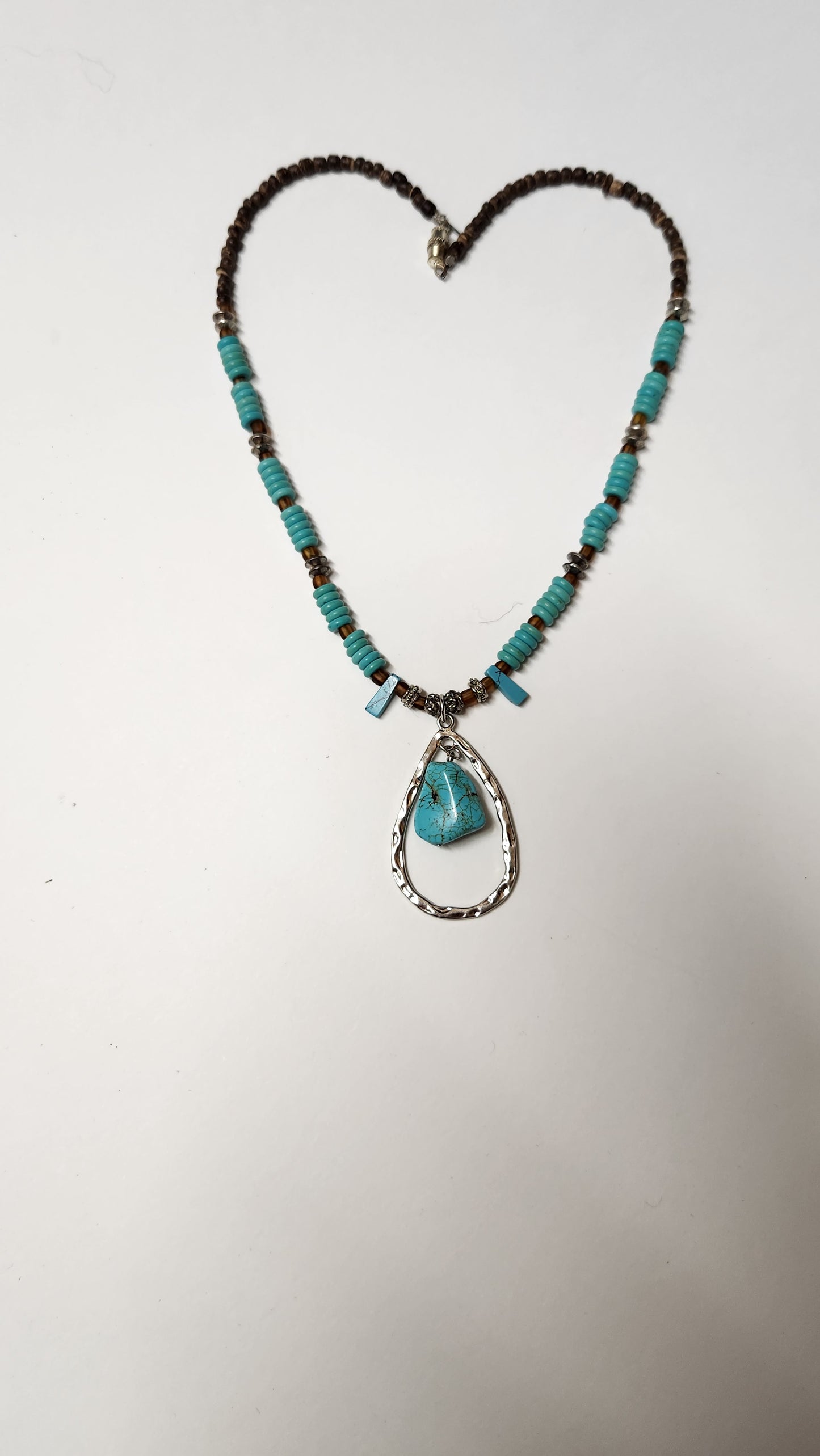 Women's Necklace, Woman's Turquoise Necklace,