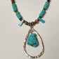 Women's Necklace, Woman's Turquoise Necklace,