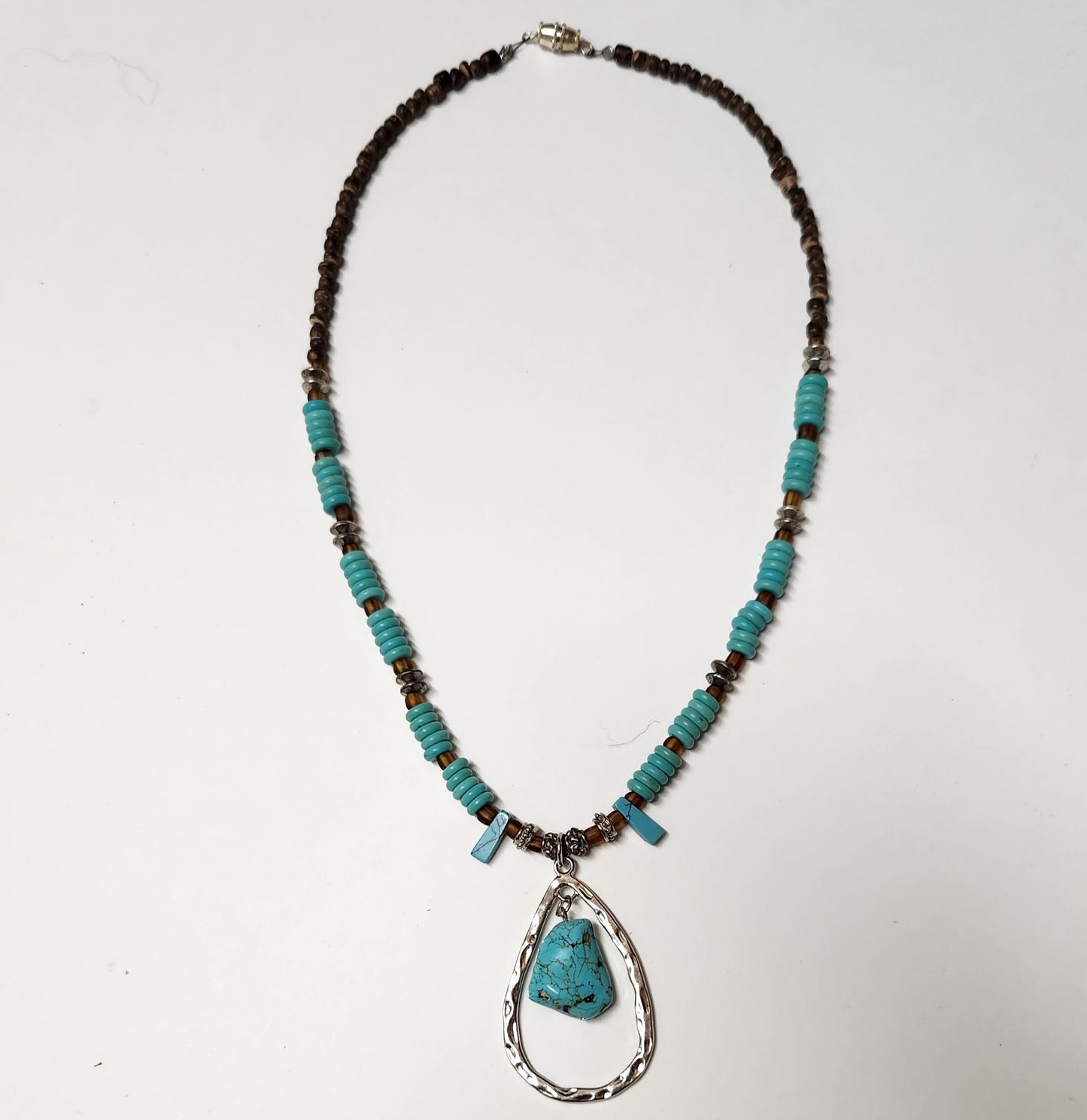 Women's Necklace, Woman's Turquoise Necklace,