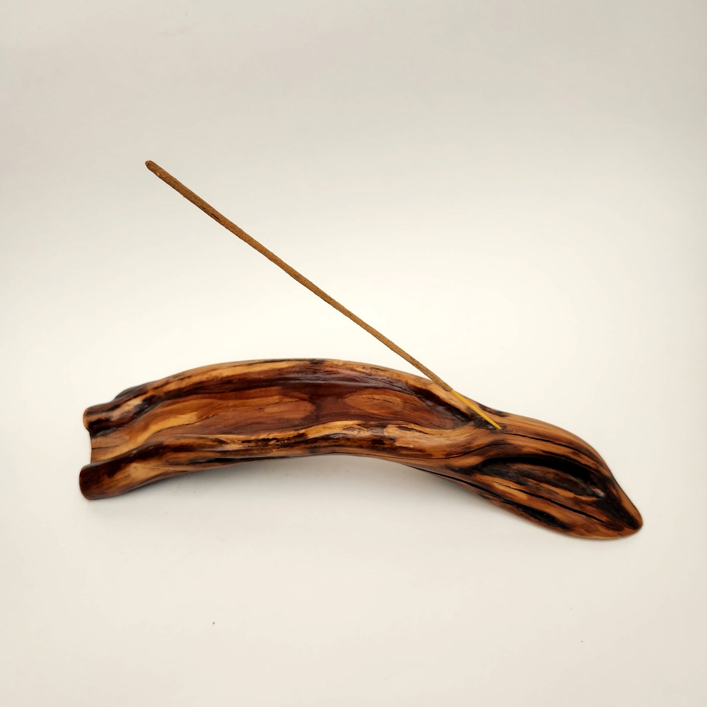 Incense Holder/Manzanita Wood incense Holder/Handcrafted Oregon Hardwood