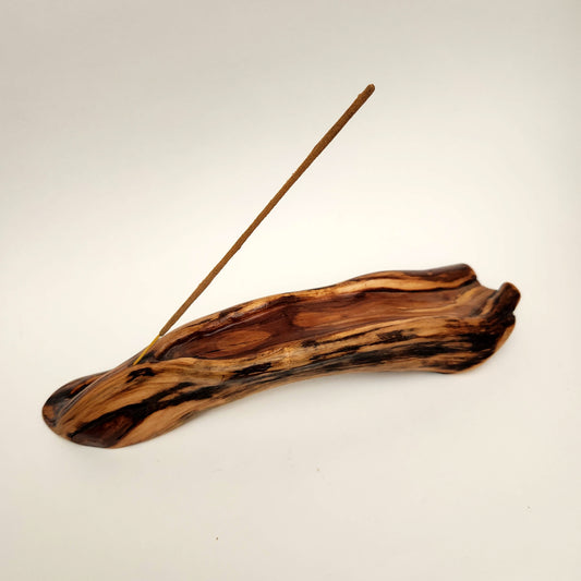 Incense Holder/Manzanita Wood incense Holder/Handcrafted Oregon Hardwood