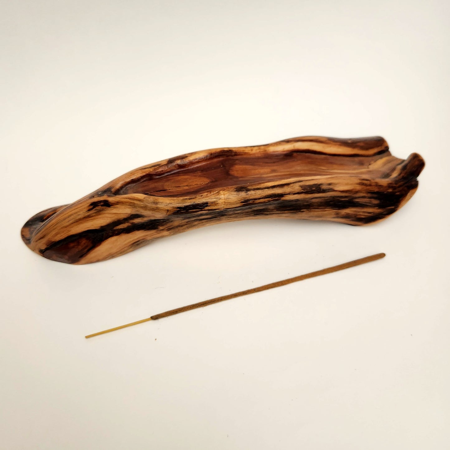 Incense Holder/Manzanita Wood incense Holder/Handcrafted Oregon Hardwood