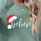 BELIEVE Graphic Long Sleeve Sweatshirt