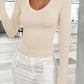 Lovelet V-Neck Long Sleeve T-Shirt