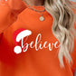 BELIEVE Graphic Long Sleeve Sweatshirt