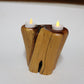 Manzanita Candle Holder  Double Candle Holder  Natural Wood Candle holder