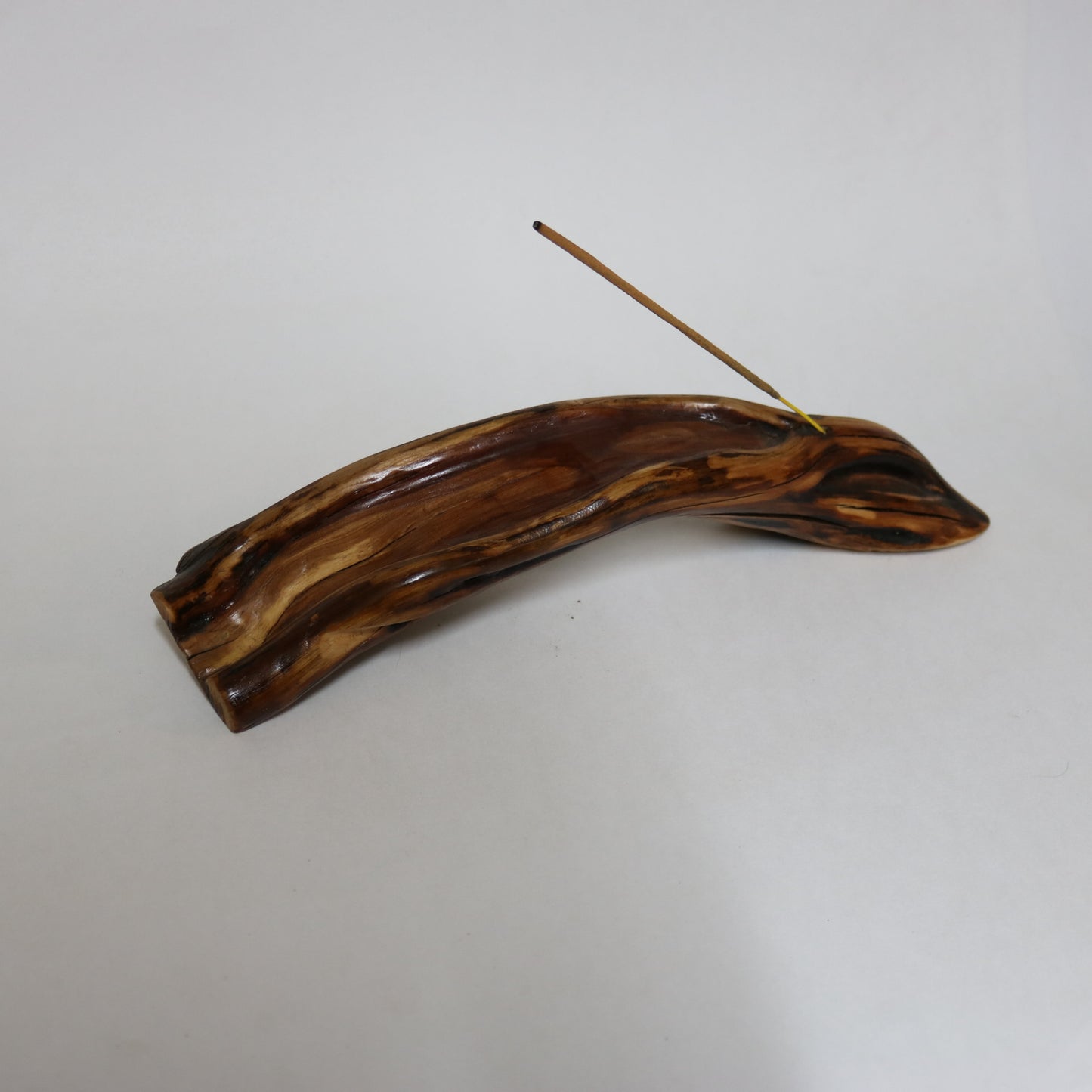 Incense Holder/Manzanita Wood incense Holder/Handcrafted Oregon Hardwood