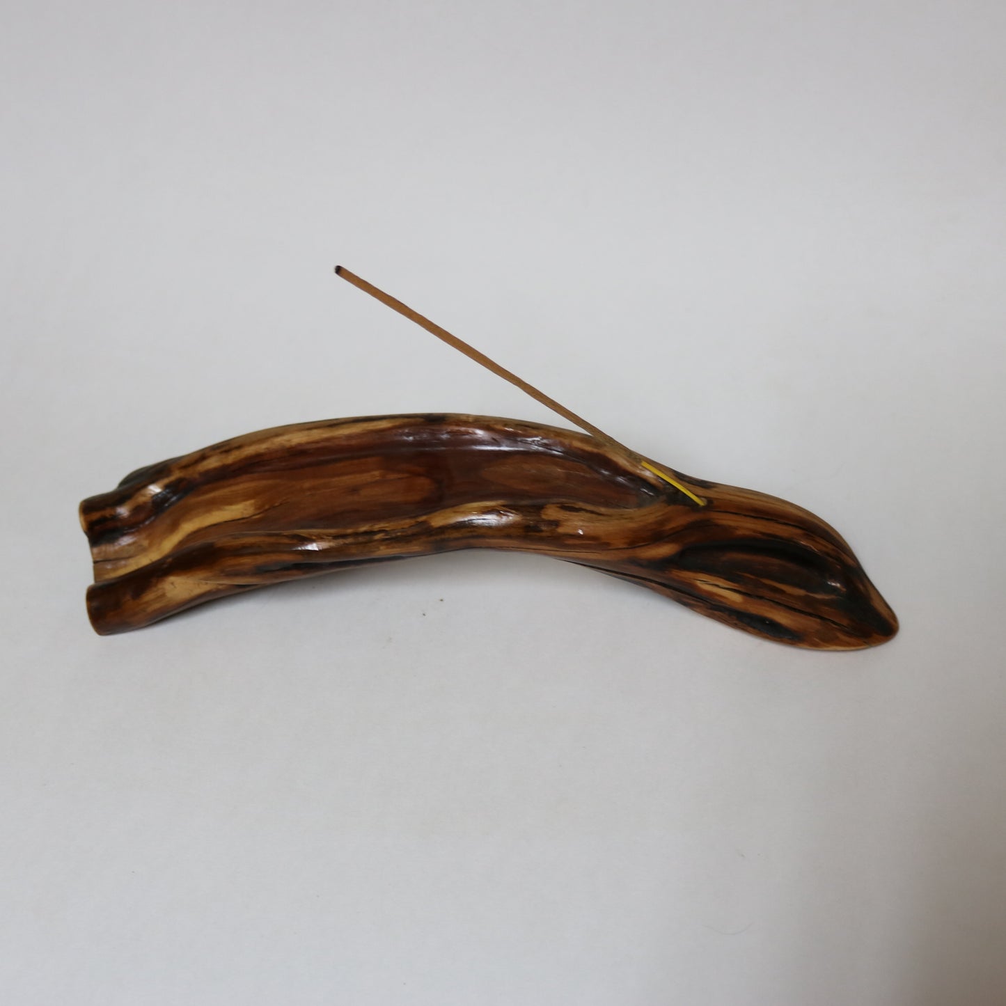 Incense Holder/Manzanita Wood incense Holder/Handcrafted Oregon Hardwood