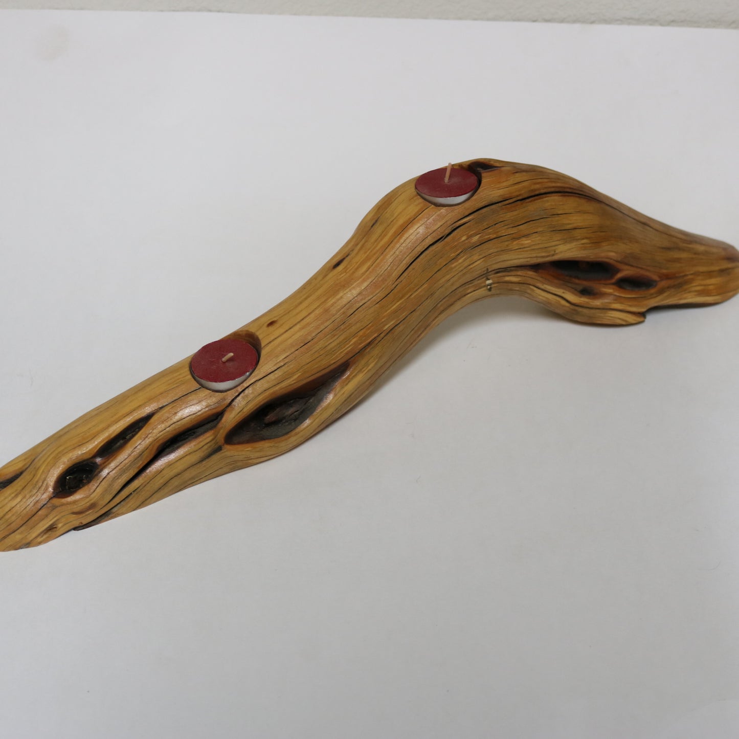 Manzanita Candle Holder,  Candle Holder, Handcrafted Western Candle Holder