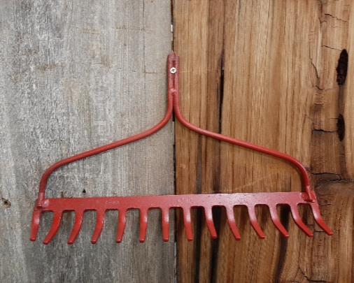 Old Rake Wine Glass Holder-Rake Jewelry holder- Key Holder- Dog Leash holder- Refurbished Old rake