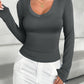 Lovelet V-Neck Long Sleeve T-Shirt