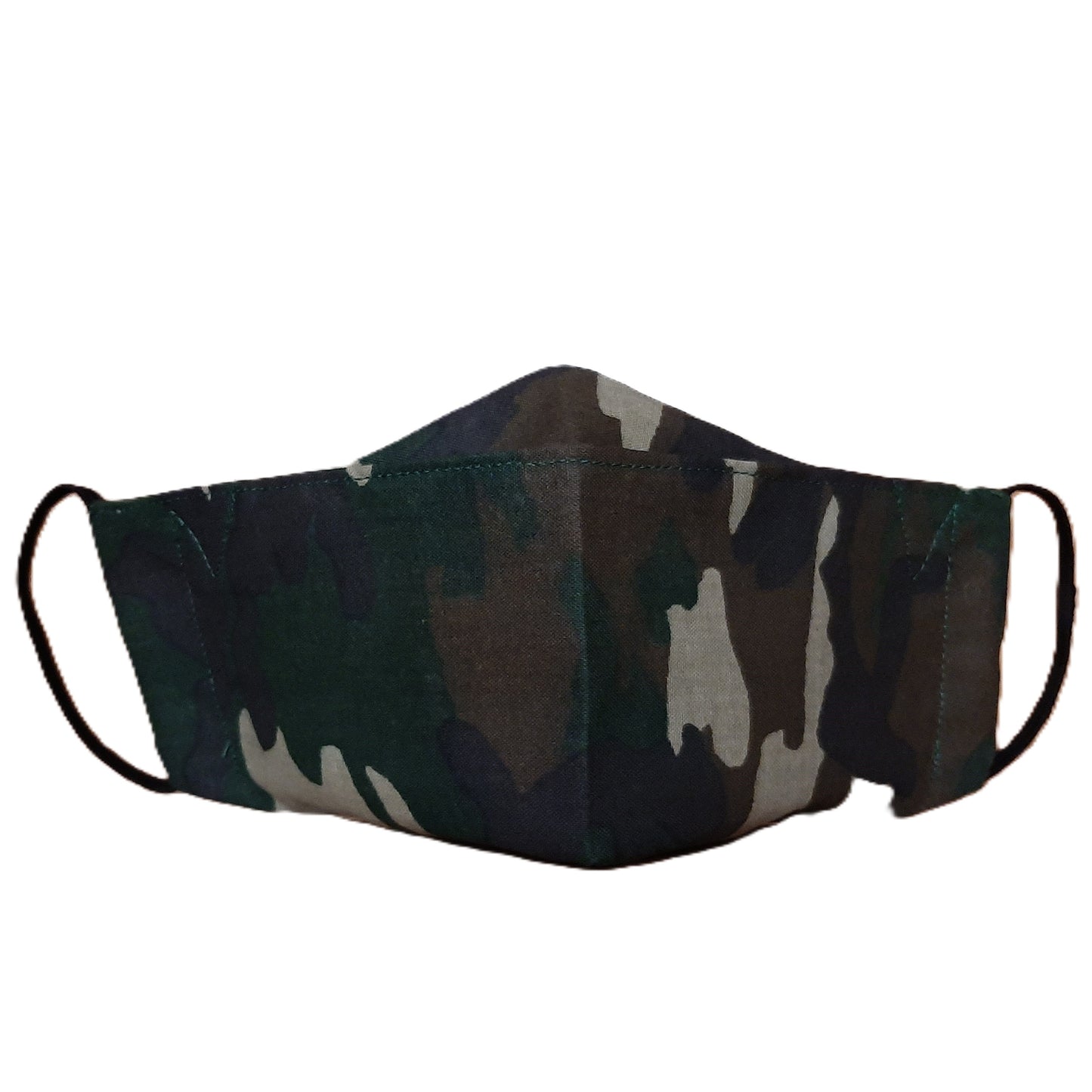 Camo Face Mask/Double Layer/All Cotton/Nose Cover/Washable/Reusable/Best Fitting