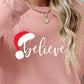 BELIEVE Graphic Long Sleeve Sweatshirt