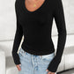 Lovelet V-Neck Long Sleeve T-Shirt