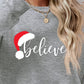 BELIEVE Graphic Long Sleeve Sweatshirt