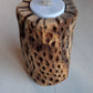 Cholla Cactus Candle Holder/Handcrafted Southwestern Cholla Cactus