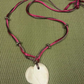 Necklace/Hand Carved Bone Heart Necklace